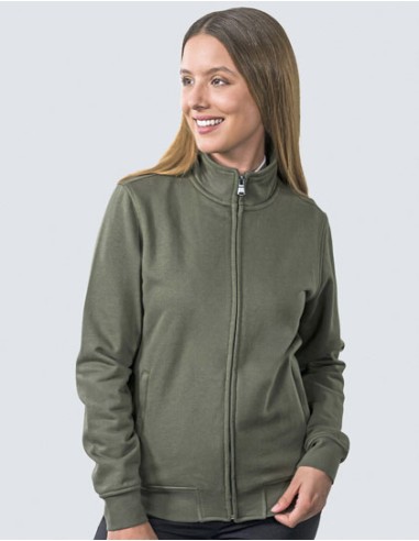 HRM-1002-Womens Premium Full-Zip Sweat Jacket